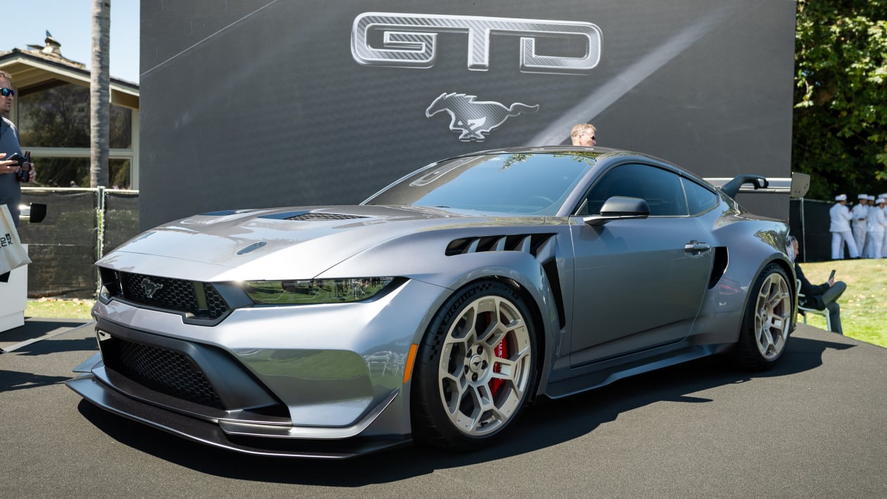 New Hardcore Ford Mustang Gtd Appears At Monterey Car Week Auto Express